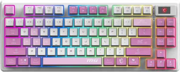 MSI GG FORGE GK600 TKL W VIOLET TR ürün görseli 1