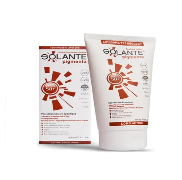 Solante Pigmenta Sun Care Lotion SPF50+ 150 ML ürün görseli 1