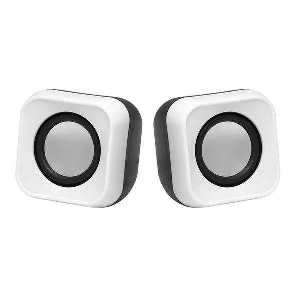 Frisby Fs-2126U-W 2.0 Hoparlör Sistemi Beyaz (USB) ürün görseli 1
