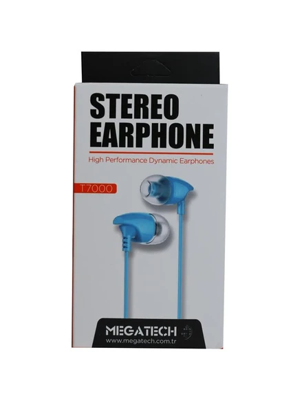 Megatech D21 Stereo Siyah Mikrofonlu Kulaklık ürün görseli 1
