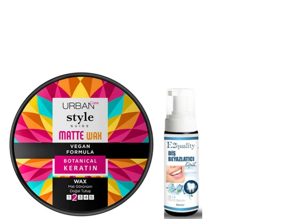 Style Guide Matte Wax- Diş Beyazlatıcı Köpük Hediye ürün görseli 1