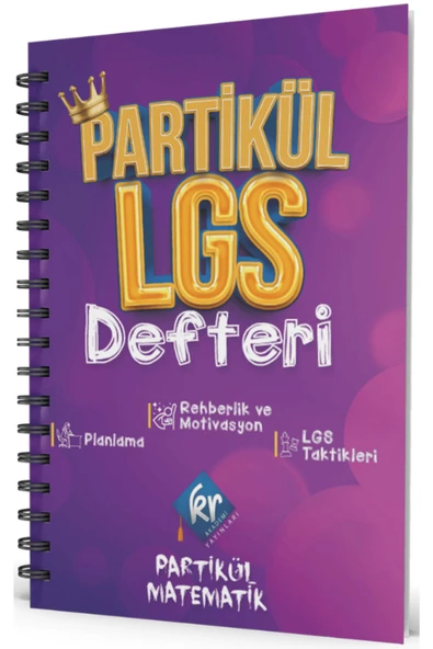 Partikül LGS Planlama Defteri - Partikül Matematik - KR Akademi ürün görseli 1