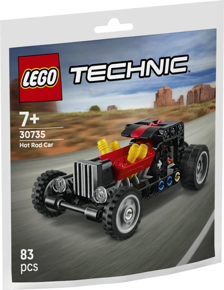 Lego Technic Hot Rod Araba 30735 ürün görseli 1