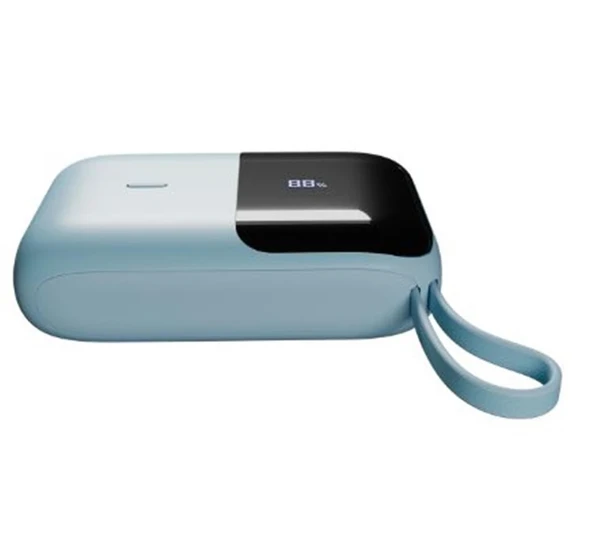 S-link P109M 10000mAh 5W Mavi LCD Taşınabilir Pil Şarj Cihazı Powerbank ürün görseli 1
