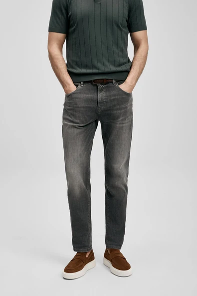 Lufian 111200244 Quel Smart Jean Erkek Pantolon Slim Fit Erkek Kot Pantolon ürün görseli 1