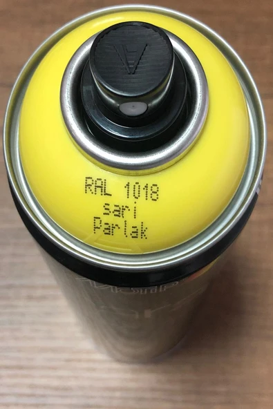 MOTİP CARAT RAL1018 Sarı Parlak Sprey Boya 400 ML ürün görseli 1