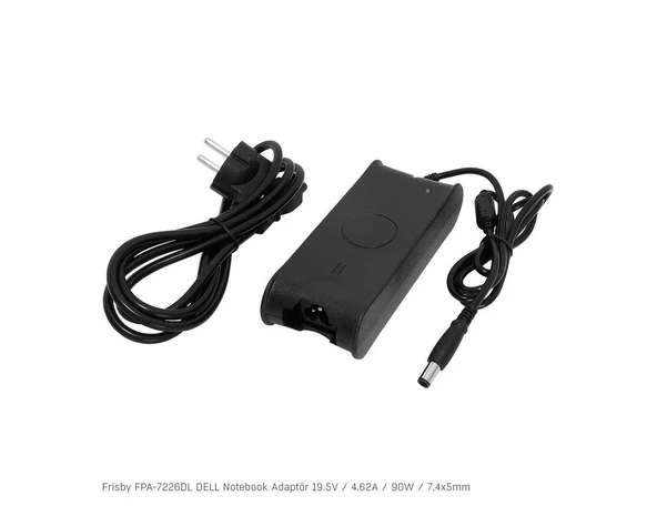 Frisby FPA-7226DL Notebook Adaptör (Dell) 19.5V  4.62A (Uç Boyutu : 7.4 x 5.0mm) ürün görseli 1