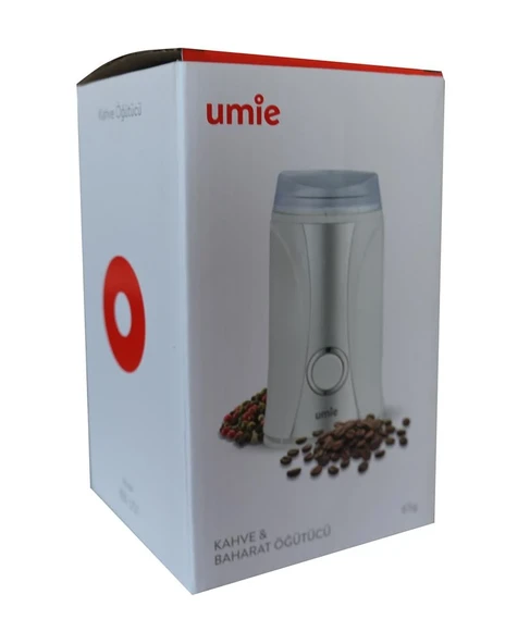 UMIE KB-U51 65G kapasiteli Beyaz 160W Kahve ve Baharat Öğütücü ürün görseli 1