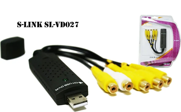 S-link SL-VD027 Usb To dvr 4port Adaptör ürün görseli 1