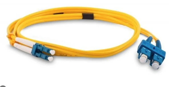 TELDATA TLD-LC123 LC-UPC-LC-UPC SM DX 3 METRE FIBER OPTIK PATCHCORD ürün görseli 1