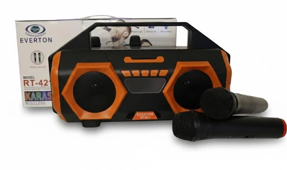 Everton RT-421 Bluetooth-USB-SD-FM Şarjlı  Nostaljik Radyo ürün görseli 1