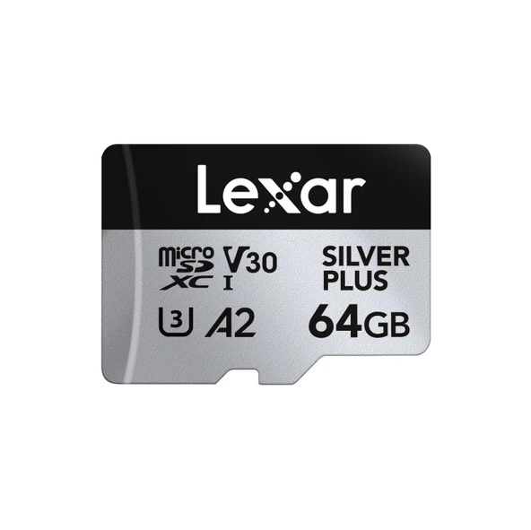 LEXAR 64GB LMSSIPL064G-BNANG MICROSD ürün görseli 1