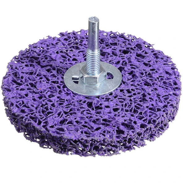 100X13X6MM SAPLI PAS SİLİCİ MOR DİSK 55061 SEDEF ürün görseli 1