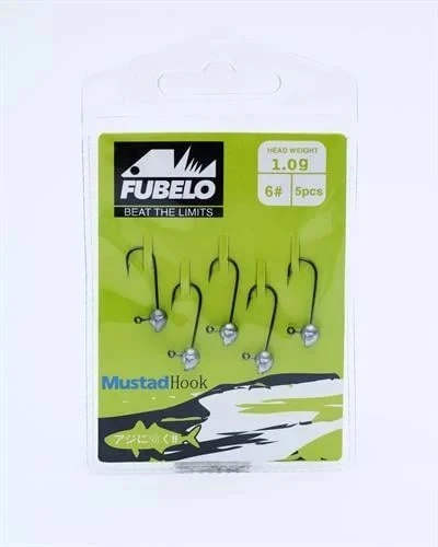 FUBELO SHARP HEAD 5Lİ JİG HEAD - Resim 2