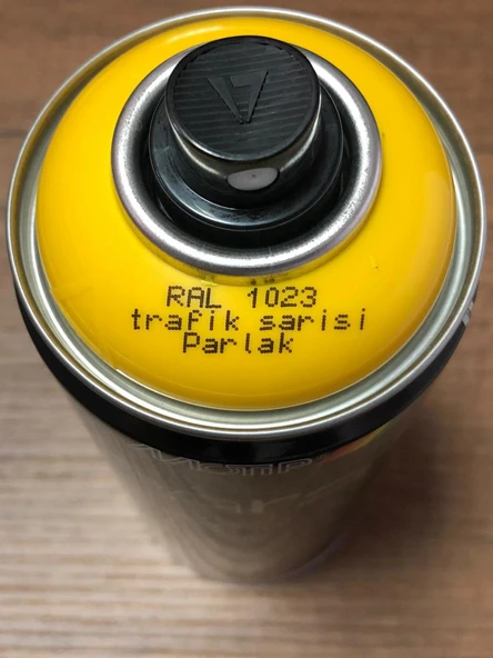 MOTİP CARAT RAL1023 Trafik Taksi Sarısı Parlak Sprey Boya 400 ML ürün görseli 1