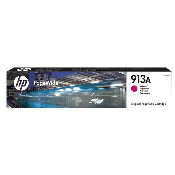 HP 913A Magenta Kırmızı Pagewide Kartuş F6T78AE ürün görseli 1