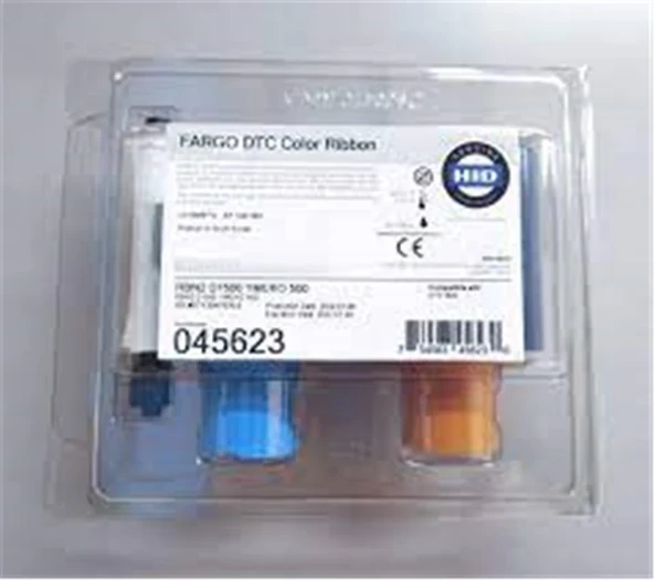 Fargo DTC1500 Full Color YMCKO Ribbon 045623 500 images ürün görseli 1