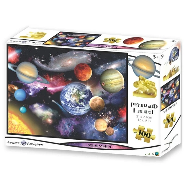 Solar Sistem Puzzle 100 Parça ürün görseli 1
