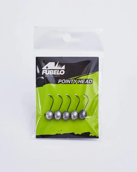 FUBELO POİNTY HEAD 5Lİ JİG HEAD ürün görseli 1