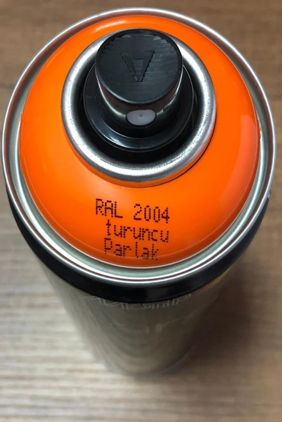 MOTİP CARAT RAL2004 Koyu Turuncu Parlak Sprey Boya 400 ML ürün görseli 1