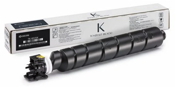 Kyocera TK-8335K Black Siyah Orjinal Fotokopi Toneri Taskalfa 3252ci-3253ci 25.000 Sayfa ürün görseli 1