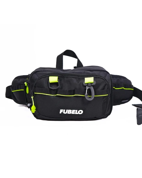FUBELO BUDDY BEL ÇANTASI SİYAH ürün görseli 1