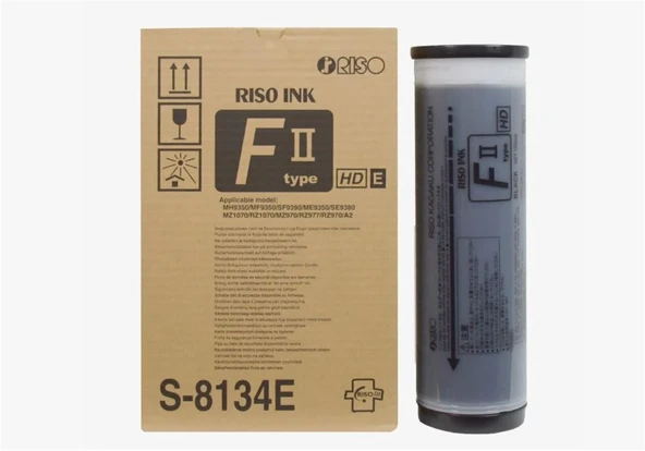 Riso S-8134- 6870 -7124 RZ 970-6870 SF-9390 Orjinal Mürekkep E type HD Z type ürün görseli 1