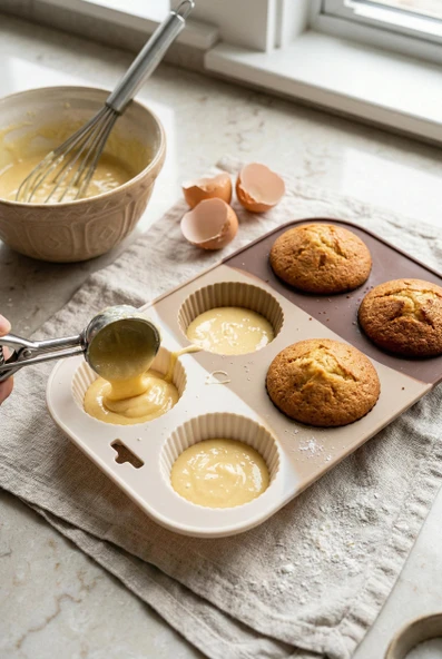 Kahve Rengi 6 lı Silikon Kek Ve Çikolata Kalıbı & Muffin Kabı Pişirme Gereci 16x25 cm ürün görseli 1