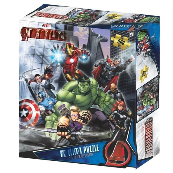 Avengers 500 Parça Yetişkin Puzzle ürün görseli 1