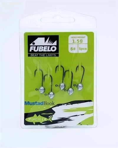 FUBELO SHARP HEAD 5Lİ JİG HEAD - Resim 3