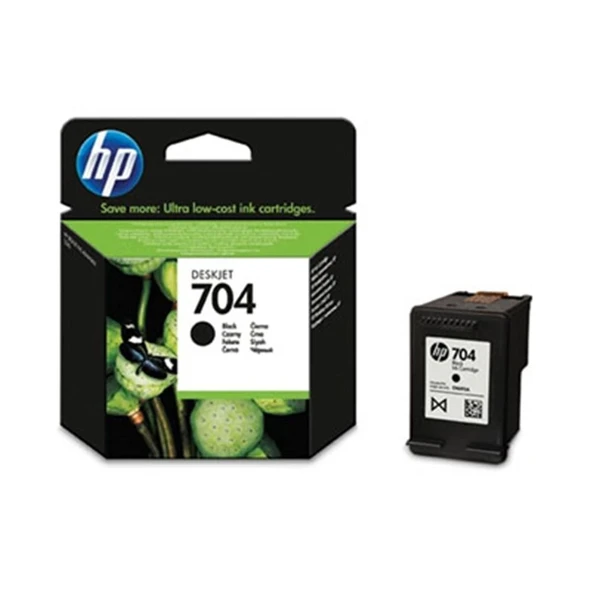 HP 704 Black Siyah Kartuş CN692AE ürün görseli 1