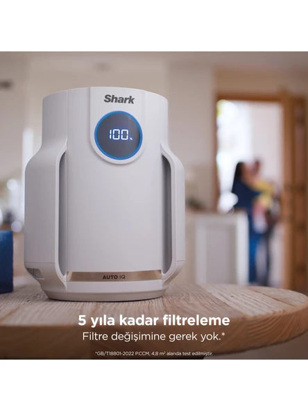 Shark NeverChange5 Compact Pro Beyaz Hava Temizleyici - Resim 7