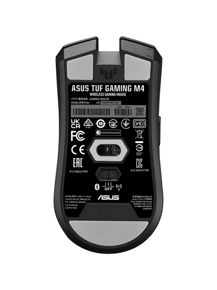 Asus TUF Gaming M4 Wireless Optik Kablosuz Oyuncu Mouse - Resim 6