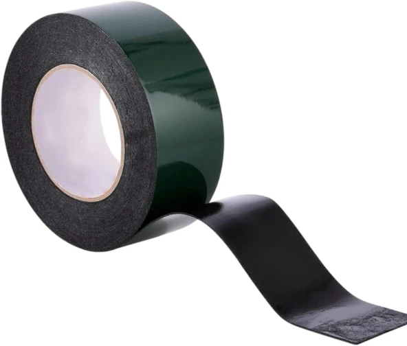 Çift Taraflı Köpük Sünger Bant Eva Montaj Bandı Siyah 40 Mm X 10 Metre Etil Vinil Asetat 1 Adet ürün görseli 1