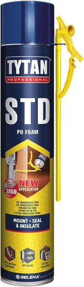 Tytan Std Pipetli Köpük Montaj Isı Ses Yalıtımı 750 Ml ürün görseli 1