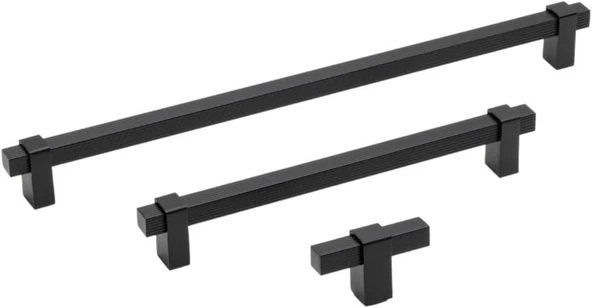 System 9223 Çizgili Kulp Siyah Renk 320 Mm Çok Renkli ürün görseli 1