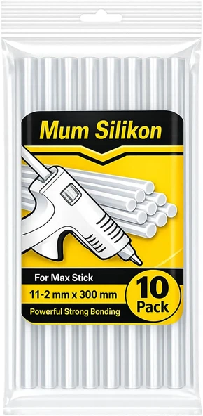 Fixed Silikon Mum Çubukları, İnce, 7.4Mm, 10'Lu Paket ürün görseli 1