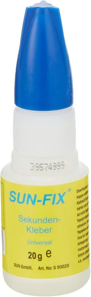 Sun/Fix S 50020 Çabuk Yapıştırıcı, Sekunden Kleber ürün görseli 1