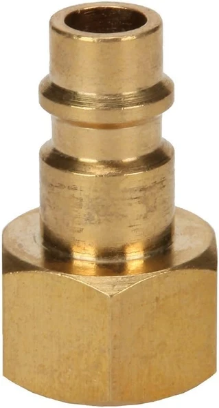 Hortum Rekoru R3/8 6 Mm (Dişi) (Kompresör Aksesuarı, Pirinçten, Çeşitli Hava Basınçlı Bağlantılara Uygun) - 4139645 ürün görseli 1