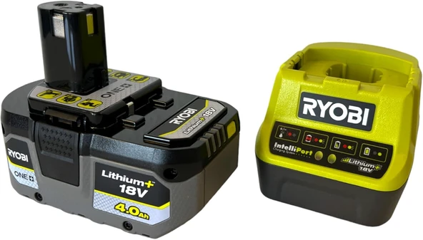Seti 4,0 Ah Akü Şarj Ryobi Rc18120-140X One + 18V ürün görseli 1
