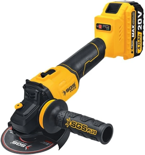 Sgs5510 Avuç Taşlama Maki̇nasi Seti̇ 20Volt(4.0Ah) (Kömürsüz Motor) ürün görseli 1