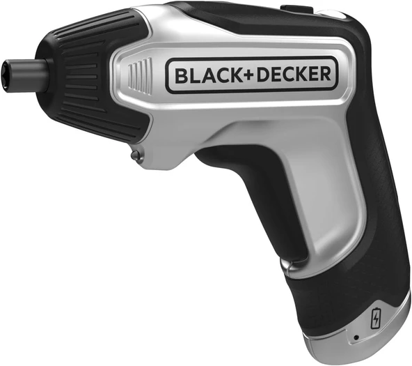 Black + Decker Bcf611Sck-Qw Silver Series Şarjlı Tornavida Hızlı Şarj 3.6V 1.6 Ah 5.5Nm ürün görseli 1