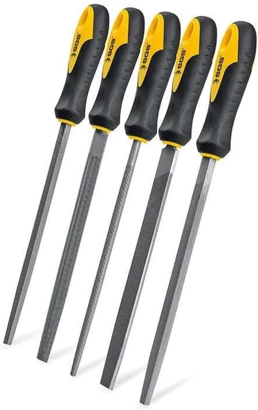 Sgs 5 Parça Eğe Seti̇ 8''-200 Mm Sgs1359 ürün görseli 1