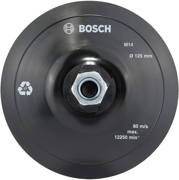 125 Mm M14 Kağıt Zımparalar İçin Taban ürün görseli 1