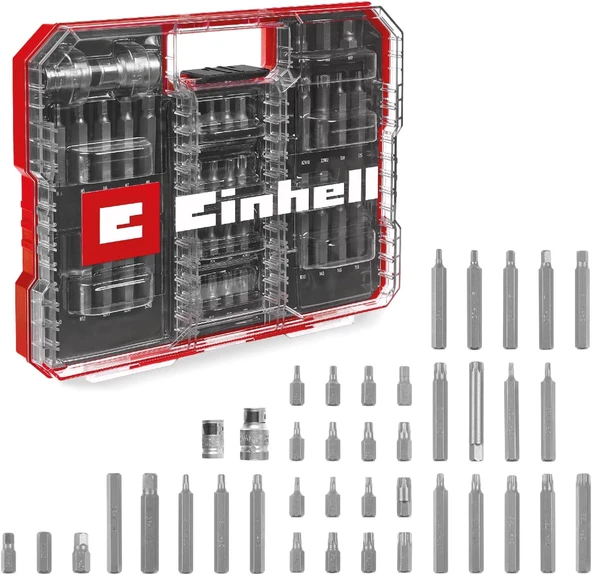Xl-Case Otomotiv Bit Seti – 40 Parça (10 Mm Altıgen Saplı Crv Çelik Power Bitler, 10 Mm Altıgen 3/8" 1/2" Kare Lokma Adaptörleri, Saklama Kutusu Dahil) - 49109032 ürün görseli 1