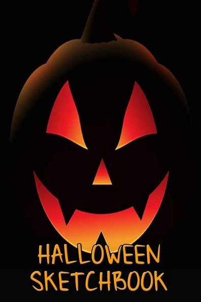Halloween Sketchbook: Kids Halloween Sketchbook 6" X 9" 40 Pages Of Sketch Paper, Draw Your Own Pumpkins, Witches, Ghosts, Zombies Etc ürün görseli 1