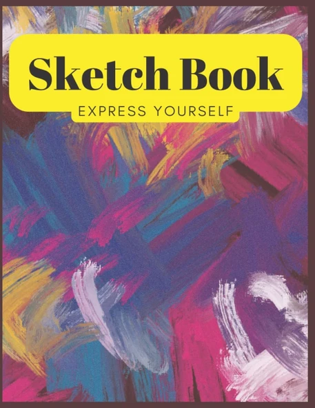 Independently Published Sketch Book: Notebook For Painting, Drawing, Writing, Sketching 150 Pages, 8.5X11 ürün görseli 1
