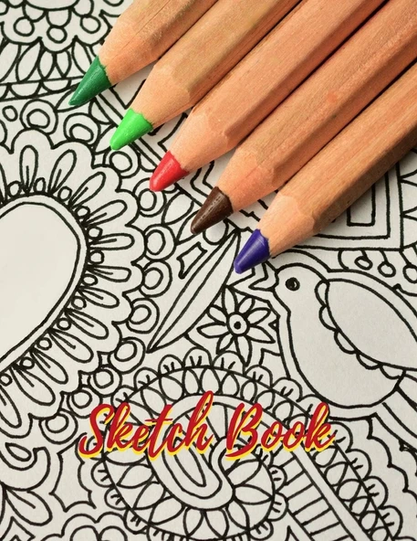Independently Published Sketch Book: Sketch Book Notebook For Drawing, Painting,Writing,Sketching And Doodling For Kids 120 Pages,Large Size (8.5X11 In) ürün görseli 1