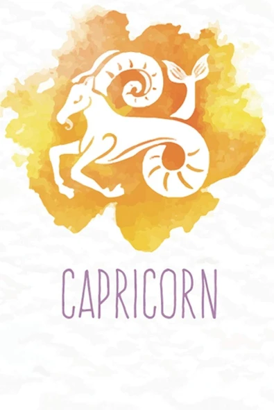 Independently Published Capricorn: Constellation Sketch Book, Capricorn Zodiac Sign Design, 6"X9", 120 Pages Sketch Book ürün görseli 1