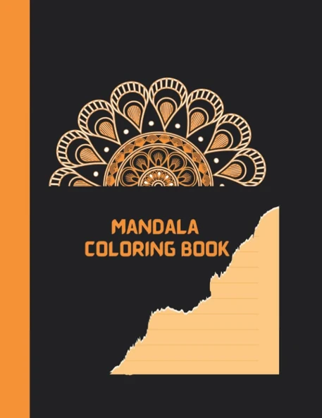 Mandala Coloring Book For Relaxation: White Paper 8.5"X11" 49 Mandalas 100 Pages ürün görseli 1